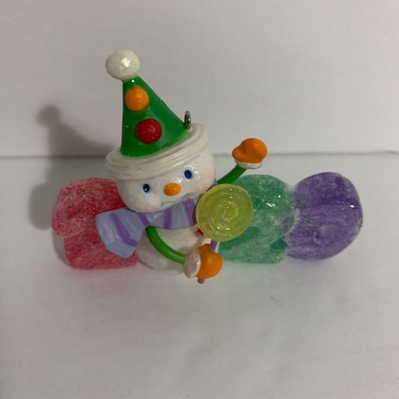 Hallmark Keepsake Christmas Ornament 2020 Sweet Decade 1st In Series Snowman - Picture 7 of 8